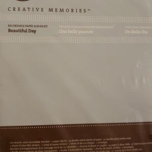 Creative Memories Beautiful Day Recordable Paper